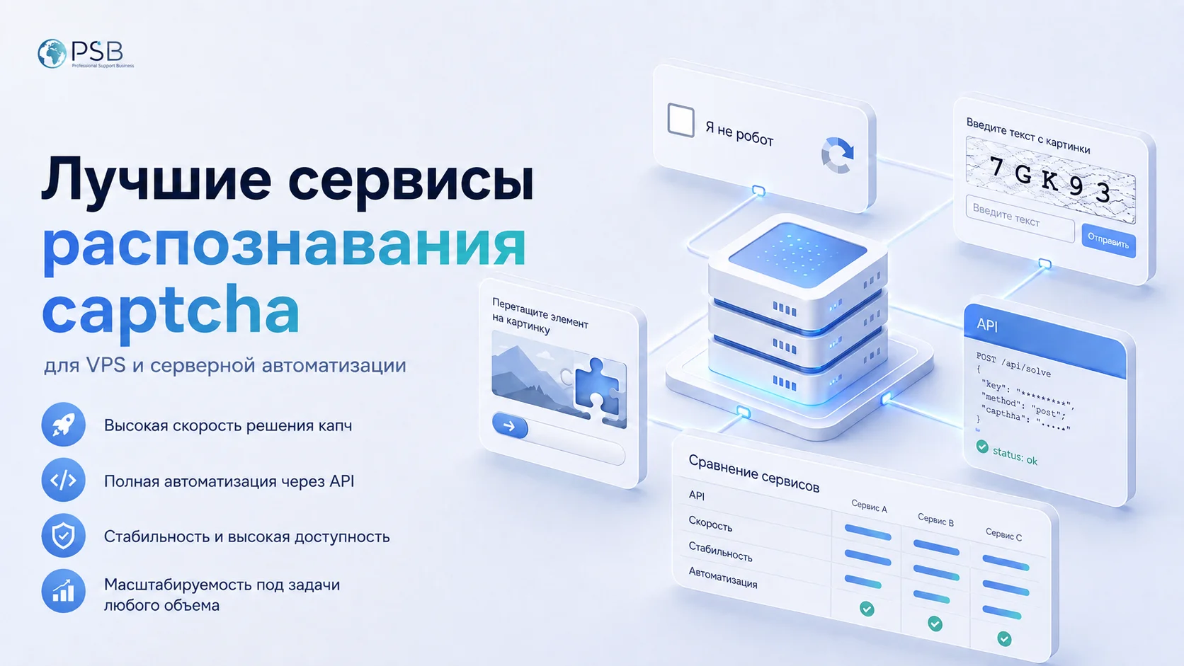 Best captcha solving services for VPS and backend automation